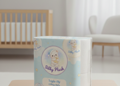 Silky Plush 4 ply Toilet Paper