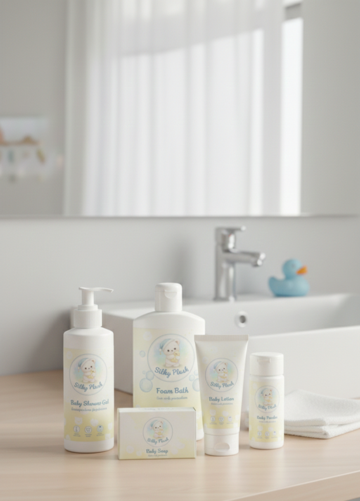 Silky Plush Bathing Products