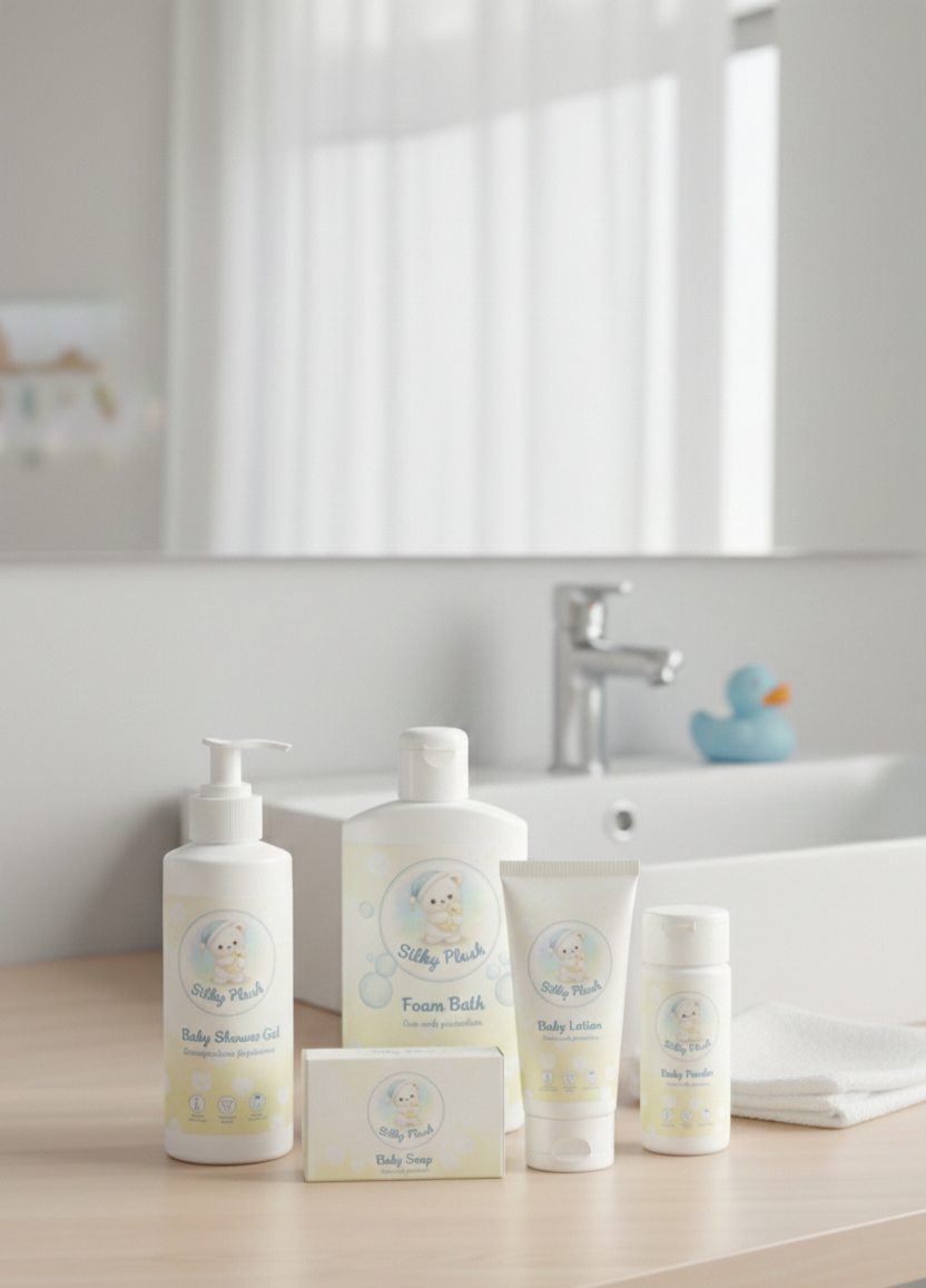 Silky Plush Bathing Products